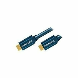 Clicktronic Casual Câble HDMI standard avec Ethernet (câble pour la télévision en Full HD et en 3D) 15 m