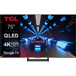 TCL TV QLED 4K 189 cm 75C735 144Hz Google TV