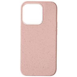 Avizar Coque pour iPhone 15 Pro Silicone Anti-traces Recyclable Classic Case Bio Rose