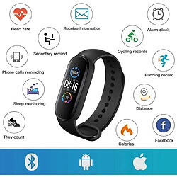 Montre Connectée Homme Femme,Smartwatch Montre Sport,Smartwatch avec Moniteur de fréquence Cardiaque, Fitness Tracker avec Podo[15]