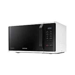 Avis Samsung MG23K3513AW Comptoir Micro-ondes grill 23 L 800 W Noir, Blanc