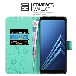 Avis Cadorabo Coque Samsung Galaxy A8 2018 Etui en Turquoise