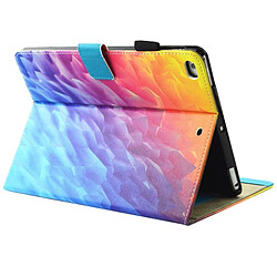 Acheter Wewoo Coque pour iPad mini 4 / mini 3 / mini 2 / mini cas de protection en cuir de rabat horizontal de modèle universel de polygones colorés avec le support et les fentes de carte sommeil