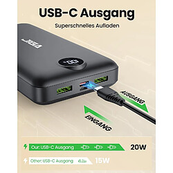 Acheter SANAG Batterie Externe 27000Mah 22.5W, Batterie Externe Pd20W, Charge Rapide, Sortie Usb C, Chargeur Portable Pour Smartphone