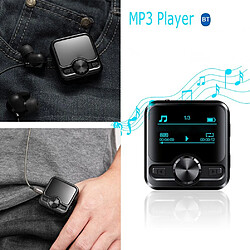 Acheter Universal Magnétophone Bluetooth Sport HiFi Lecteur MP3 8G IPX6 Zéro Bruit Bande E Livre DSD Son FM Radio Répéteur 1,2 pouces HiFi Zéro Bruit Bande