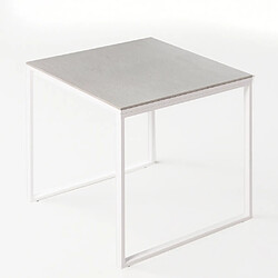 Ds Meubles Table Smart 75x75 White Almond BL