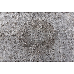 Avis Vidal Tapis de laine 259x160 gris Ultra Vintage