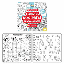 Paris Prix Cahier d'Activités 20 Crayons & Gommes 40cm Multicolore