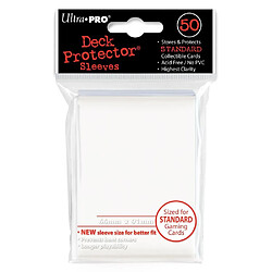 Protèges Cartes Sleeves Ultra-pro Blanc (x 50) - Asmodee