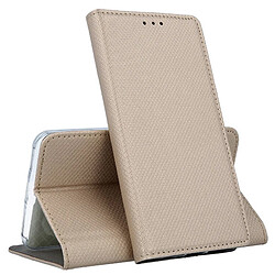 Htdmobiles Housse pour Oppo A77 5G / A57 4G / 5G / Realme Narzo 50 5G - etui coque pochette portefeuille + film ecran - OR MAGNET