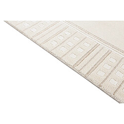 Vidal Tapis de couloir en laine 399x79 beige Darya