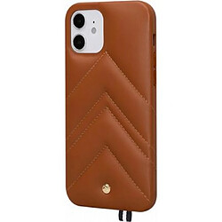 Avis ARTEFAKT Coque pour iPhone 12 mini en Cuir Louvre Marron