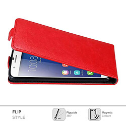 Cadorabo Coque Honor 6 PLUS Etui en Rouge