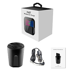 Wewoo Chargeur X8 Car QI Standard Charging Cup rapide sans fil pas cher