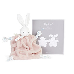 Kaloo Plume Doudou Lapinou Rose Poudre