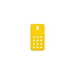 Coque Damier Wiko jaune pour Wiko Bloom