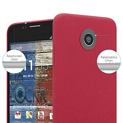 Acheter Cadorabo Coque Motorola MOTO G2 Etui en Rouge