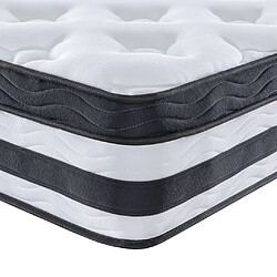 Acheter vidaXL Matelas à ressorts ensachés moyen 80x200 cm