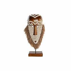 Figurine Décorative DKD Home Decor Naturel Masque Fibre (30 x 10,5 x 53 cm)