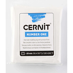 Pâte Cernit n°1 56 g Blanc opaque (027) - Cernit