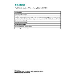 Avis Siemens VS06 & A212