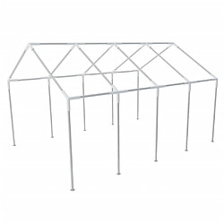 vidaXL Structure de tente chapiteau pavillon jardin 8 x 4 m