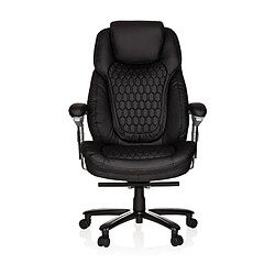 Fauteuil de bureau XXL PULLMANN simili-cuir noir hjh OFFICE