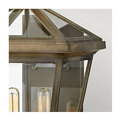 Acheter Elstead Lighting Applique murale extérieur Palma Aluminium,verre transparent Bronze bruni