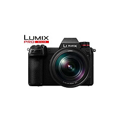 Appareil photo hybride Panasonic Lumix S1 + S 24 105mm f 4 Macro OIS noir