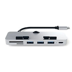 Satechi Hub Type-C pour iMac Modèle Pro Clamp Lecteurs de carte SD/Micro SD Gris