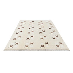 Vidal Tapis de laine 239x168 beige Darya