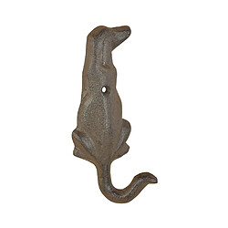 Esschert Design Patère queue d'animal en fonte (Lot de 2) Chien