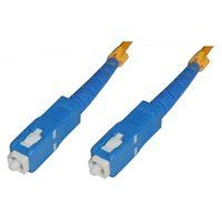 Disney SC/UPC-SC/UPC 5M 9/125 OS2 Singlemode Simplex LSZH Yellow