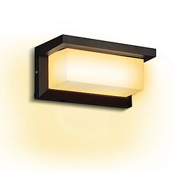 Einfeben Applique Murale LED 18W capteur LED IP65 éclairage extérieur avec détecteur de mouvement patios jardins blanc chaud