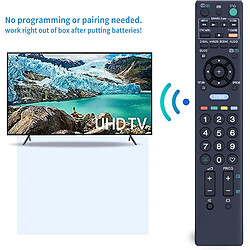 Acheter SANAG Rm-Ed016 Telecommande De Rechange Pour Televiseur Sony Led Lcd Bravia Compatible Avec Kdl-22E5300 Kdl-32W5730 Kdl-32W5730E Kdl-32W5740 Kdl-37W5840 Kdl-40V5500 Kdl-40V5800 Kdl-40W50W500 5830