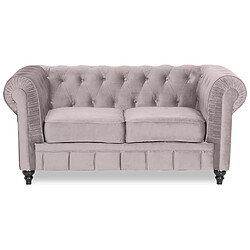 Canapé Chesterfield Altesse - Taupe