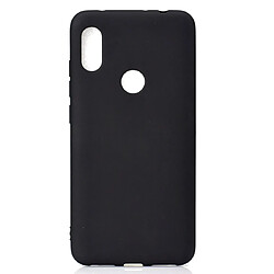 Wewoo Coque Souple Pour Xiaomi Redmi Note 6 en TPU Couleur Candy Noir