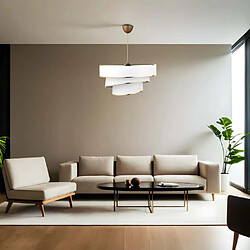 Hanah Home Suspension en métal Couper blanc.