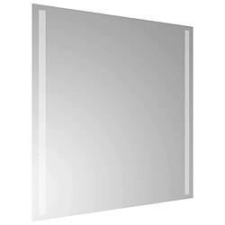 Acheter Maison Chic Miroir à LED,Miroir Lumineux LED pour salle de bain,Miroir decoration 60x60 cm -MN84561