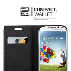 Acheter Cadorabo Coque Samsung Galaxy S4 Etui en Noir