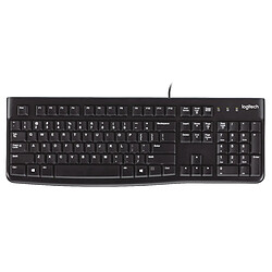 Logitech LOGI K120 Corded Keyboard Black (US) K120 Corded Keyboard Black USB NSEA (US)