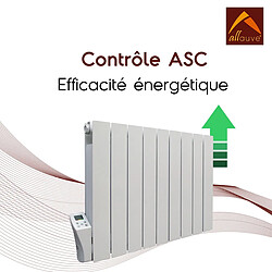 Avis Chauffage électrique inertie fluide - 1000W - blanc - Adda Allauve