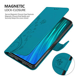 Cadorabo Coque Xiaomi RedMi NOTE 8 PRO Etui en Bleu pas cher