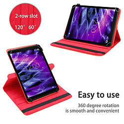 Cadorabo Coque Medion LifeTab X10301 Etui en Rouge