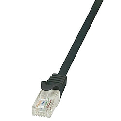 Avis LogiLink Câble patch EconLine, Cat. 6, U/UTP, 7,5 m, noir ()