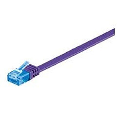 Disney Microconnect V-UTP6A005P-FLAT 0.5m Cat6a U/UTP (UTP) Violet câble de réseau - câbles de réseau (0,5 m, Cat6a, U/UTP (UTP), RJ-45, RJ-45, Violet)