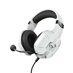 Avis Trust GXT 323W Carus Casque Avec fil Arceau Jouer Blanc