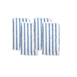 4PCS Tampons de vadrouille rotatifs rechange en tissu microfibre durable pour vadrouille à rabat O-cedar