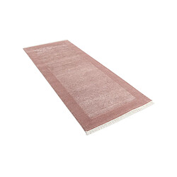 Vidal Tapis de couloir en laine 244x99 rose Darya