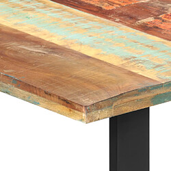 Avis vidaXL Table à manger 180x90x76 cm Bois de récupération massif